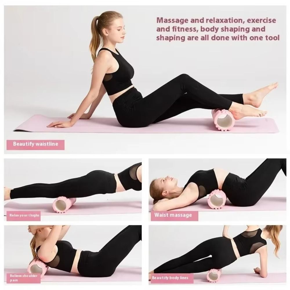 Foam Roller High Density - EVA Foam Fitness Back Roll High