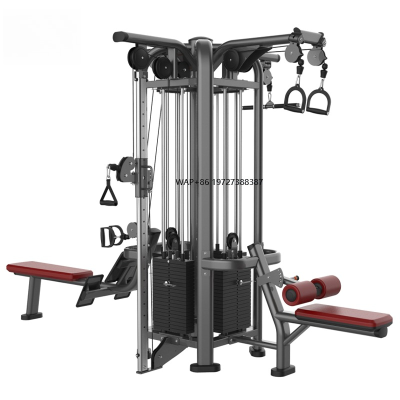 Home Gym Workout Equipment - Multi-station Multi-functional Steel Strength Training Equipment