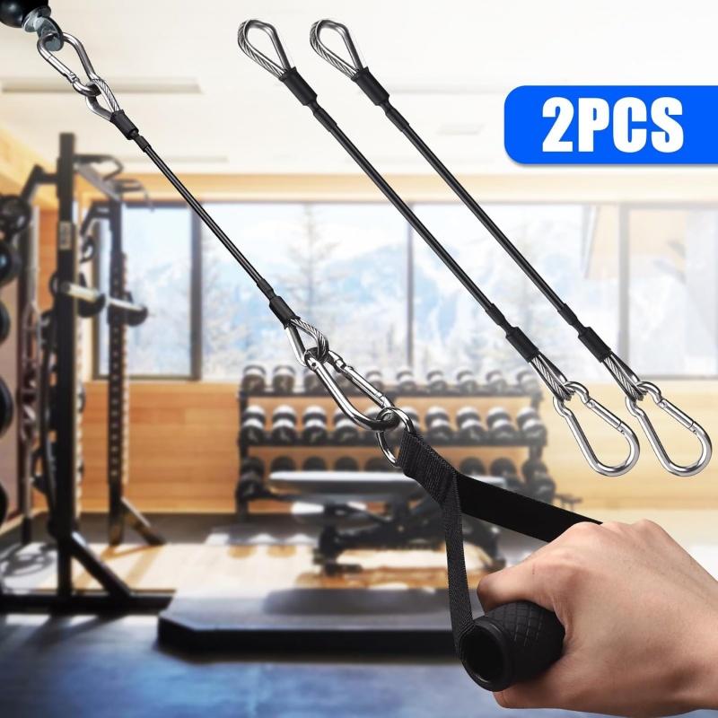 Home Gym Lat Pulldown Machine - 1/2 pcs gym cable extension compatible