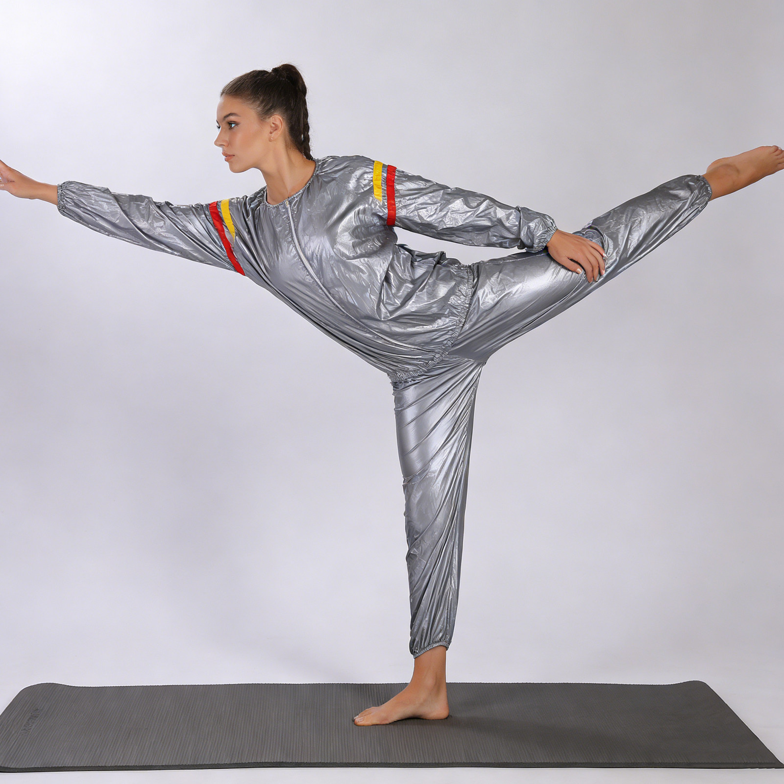 Home Gym Set - 1Set Women's Sweat Suit Set Sauna