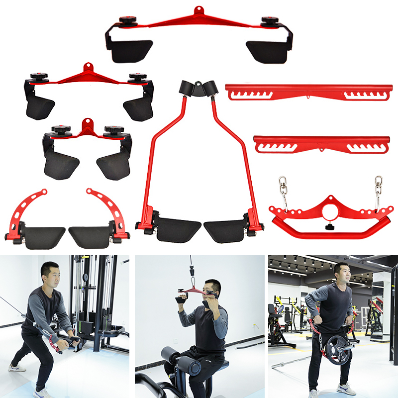 Home Gym Lat Pulldown Machine - Adjustable Fitness Lat Pull Down Bar