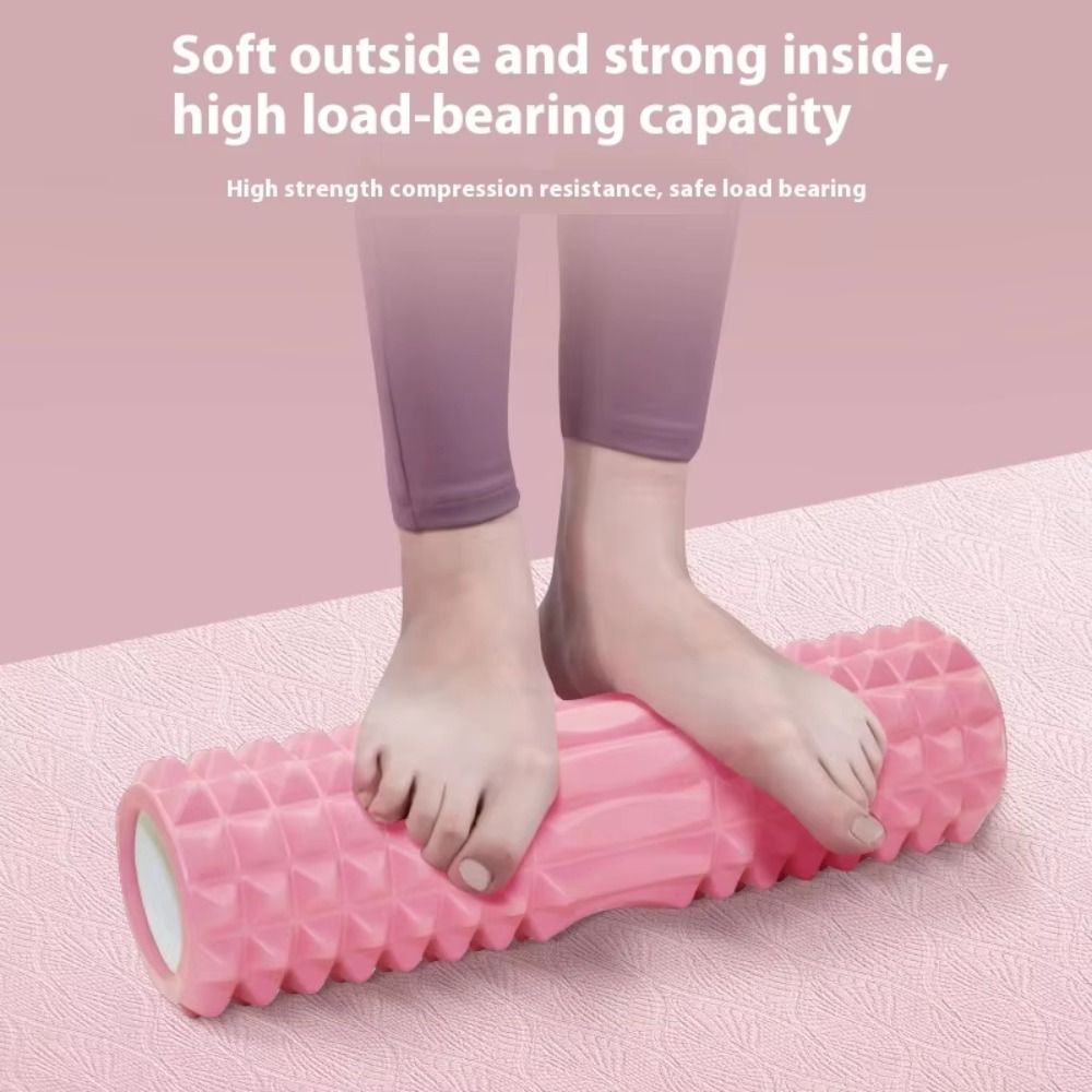 EVA Foam Fitness Back Roll Tri - Foam Roller High Density 评论和价格