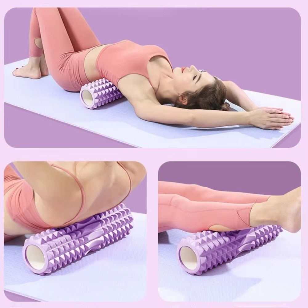 EVA Foam Fitness Back Roll Tri - Foam Roller High Density 评论和价格