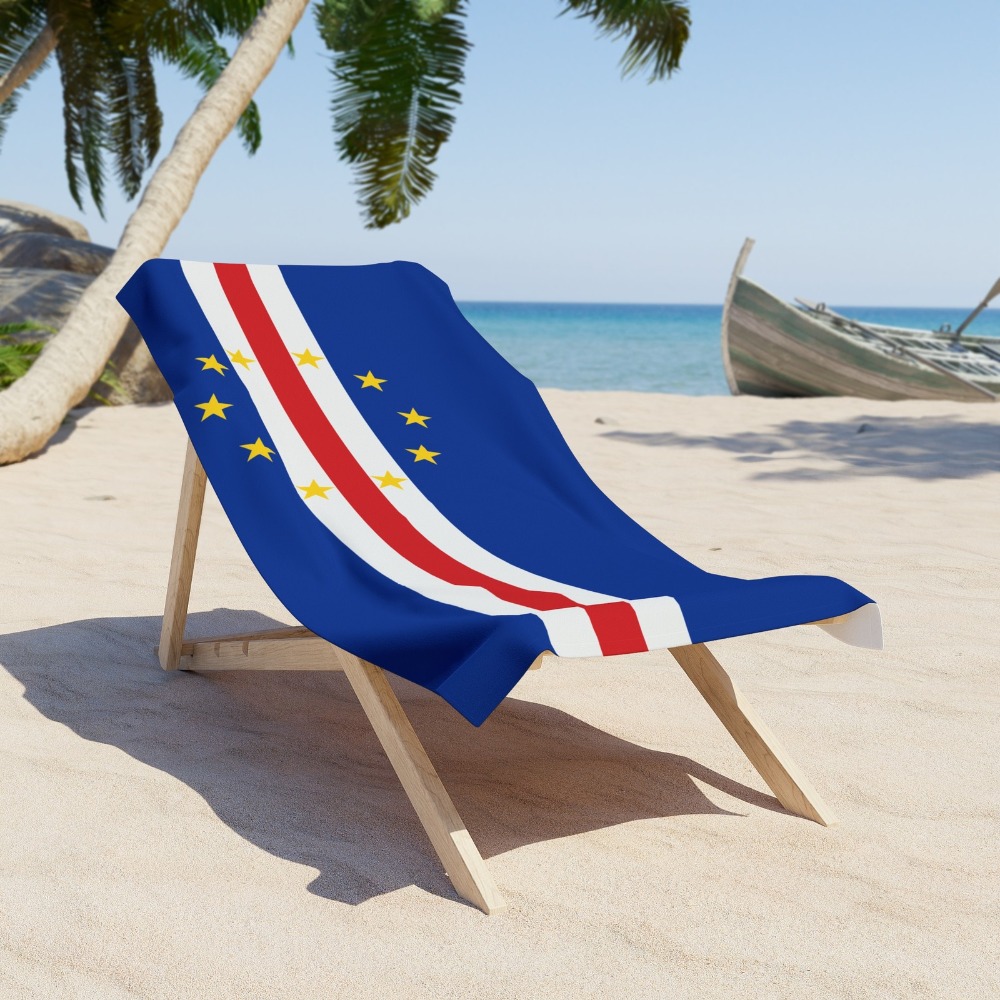 Cape Verde Flag Beach Towel Fo - Sauna Home Gym 评论和价格