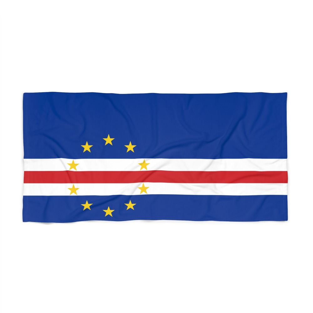 Cape Verde Flag Beach Towel Fo - Sauna Home Gym 评论和价格