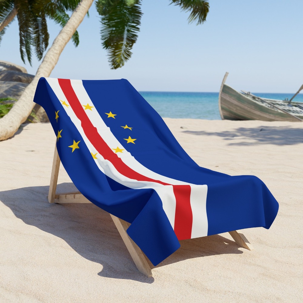 Cape Verde Flag Beach Towel Fo - Sauna Home Gym 评论和价格