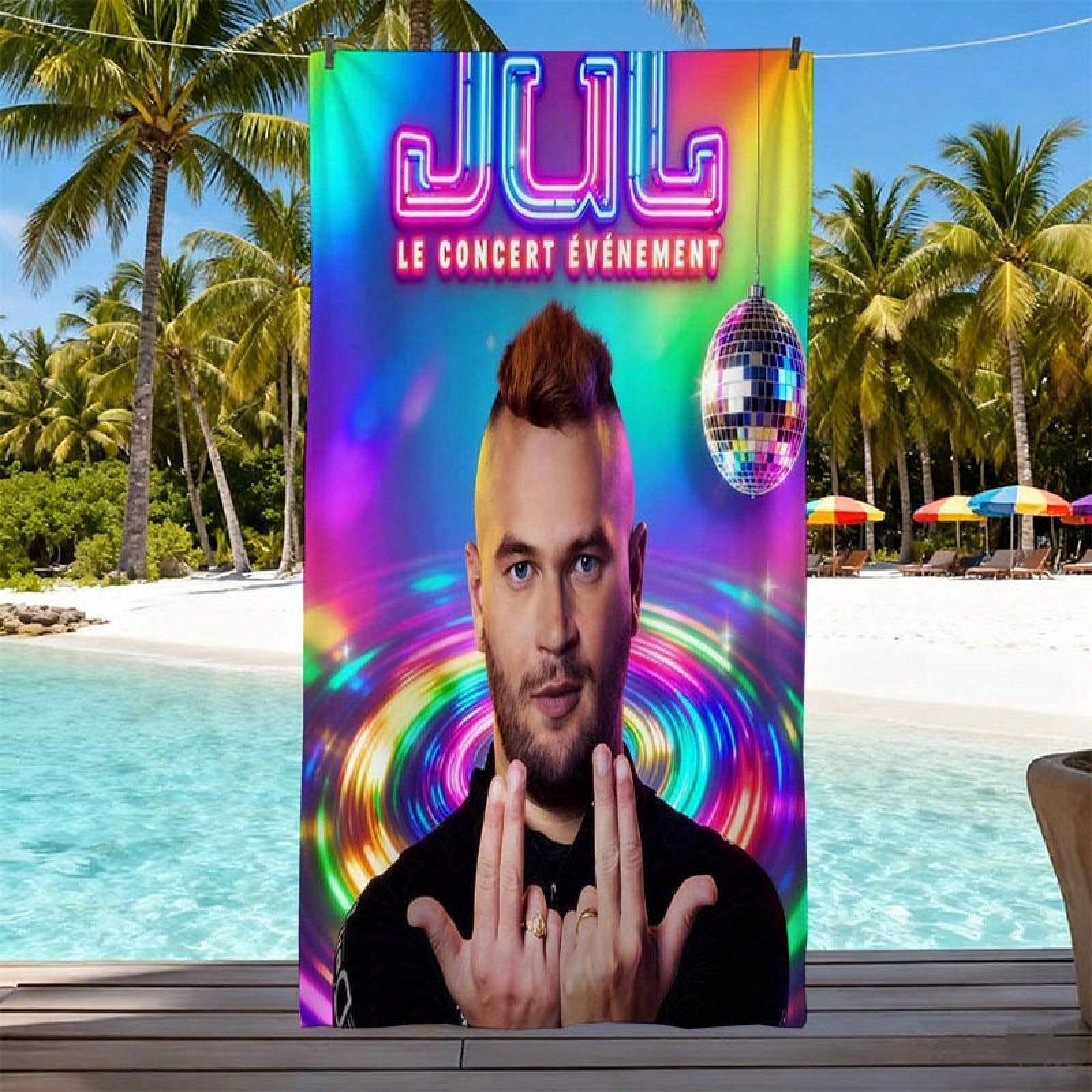 Jul Rapper Printed Summer Beac - Sauna Home Gym 评论和价格
