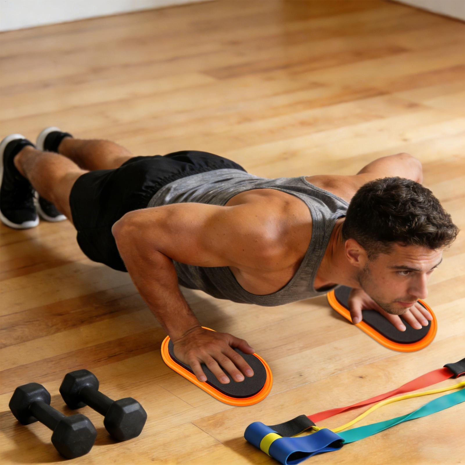 Workout Sliders Disc Oval Shap - Home Gym Workout Equipment 评论和价格