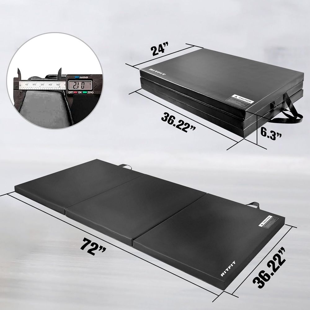 Enhanced 2 Thick Gym Mat, 3'x6 - Home Gym Mma 评论和价格