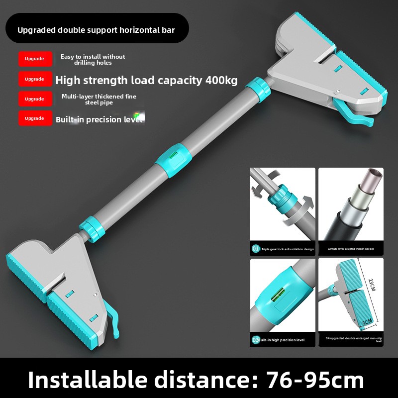 No-Drill Door Frame Pull up Ba - Home Gym Wall 评论和价格