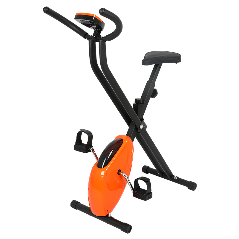 Foldable Stationary Bike for H - Home Gym Workout Equipment 评论和价格