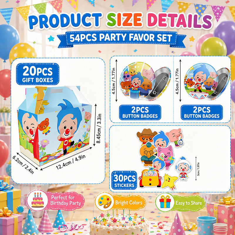 PLIM Cartoon Pattern Paper box - Plyo Box Set 评论和价格