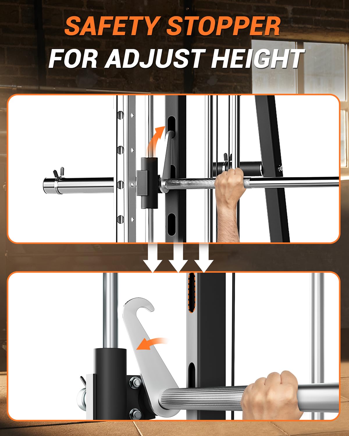 All in One Smith Machine Home  - Home Gym Lat Pulldown Machine 评论和价格