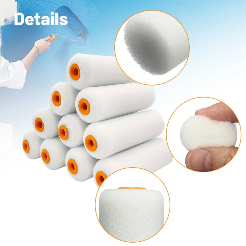10PCS 4 Inch High Absorption F - Foam Roller High Density 评论和价格