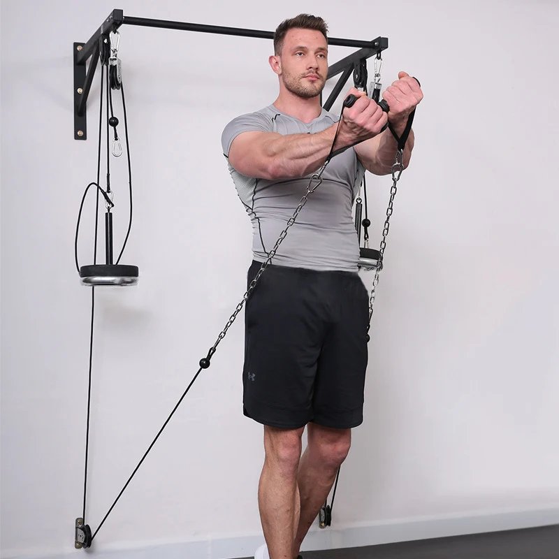 Wall Mounted DIY Fitness Pulle - Home Gym Equipment Diy 评论和价格