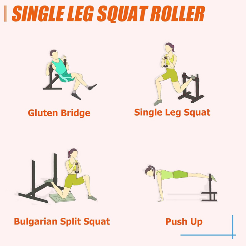 Adjustable Single Leg Squat St - Home Gym Workout Equipment 评论和价格