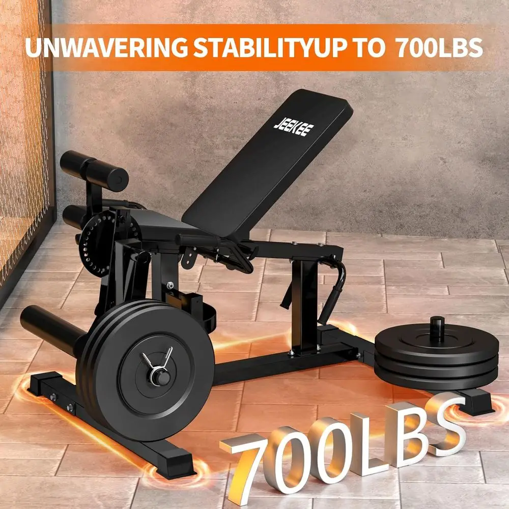 700LB Capacity Plate Loaded Le - Home Gym Quad 评论和价格