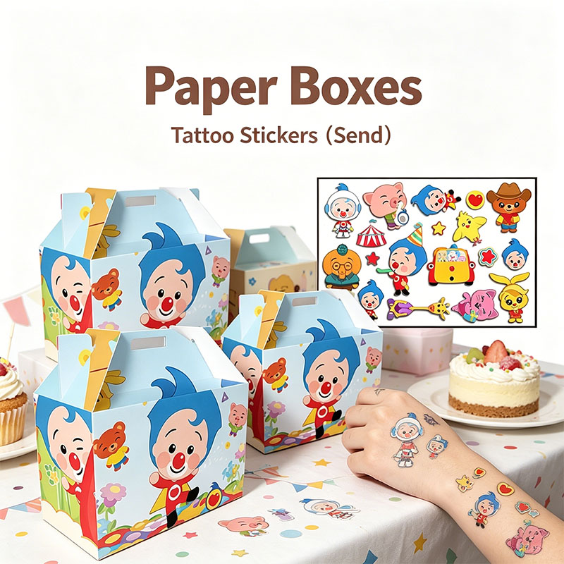 Colorful Plim Clown Characters - Plyo Box Set 评论和价格