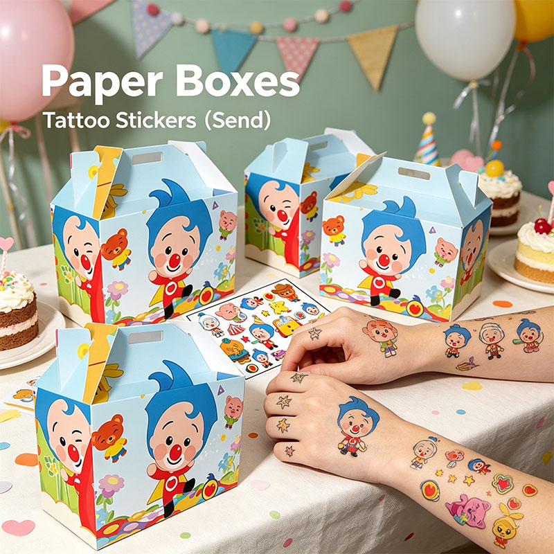 Colorful Plim Clown Characters - Plyo Box Set 评论和价格