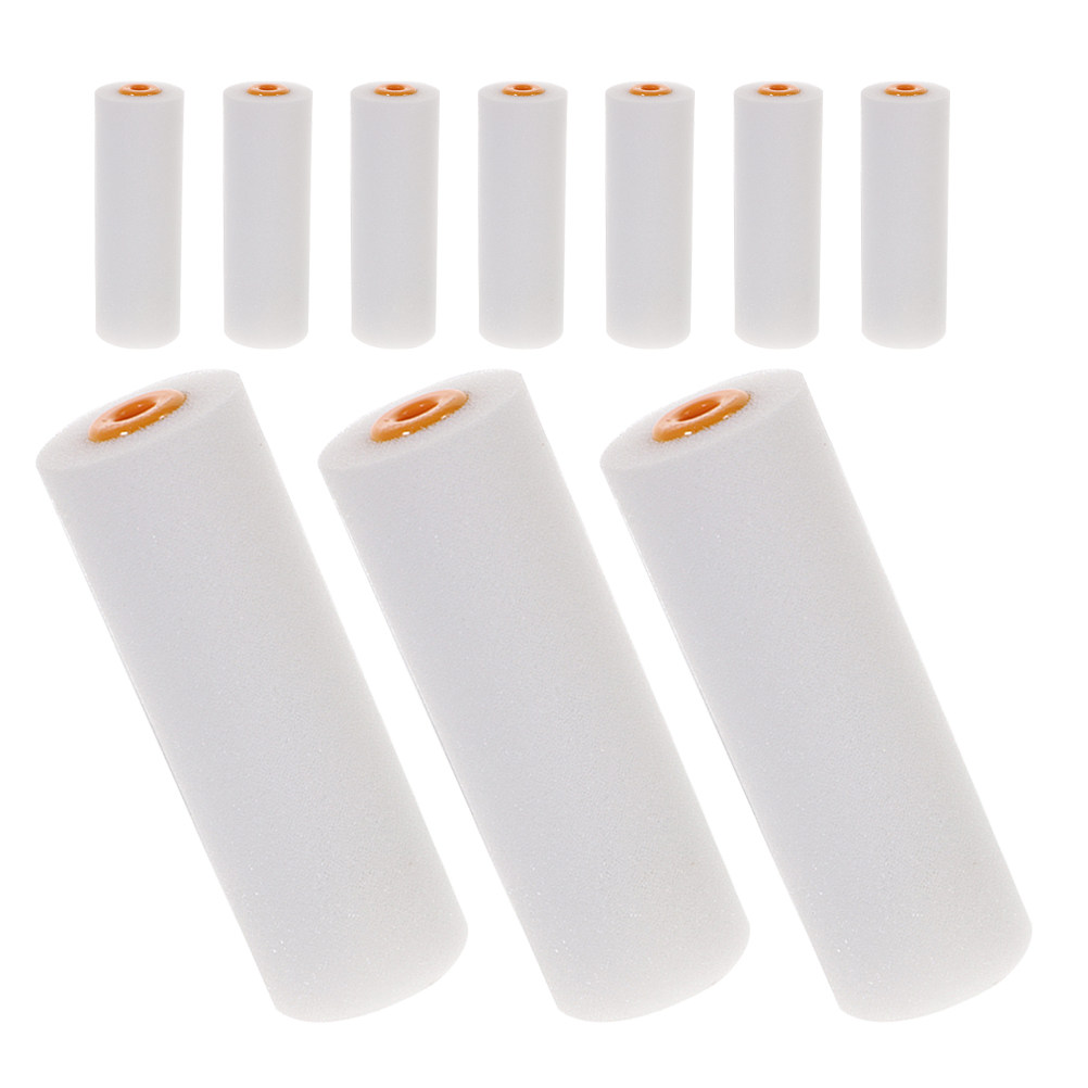 10Pcs Sponge Roller Brush 4 In - Foam Roller High Density 评论和价格