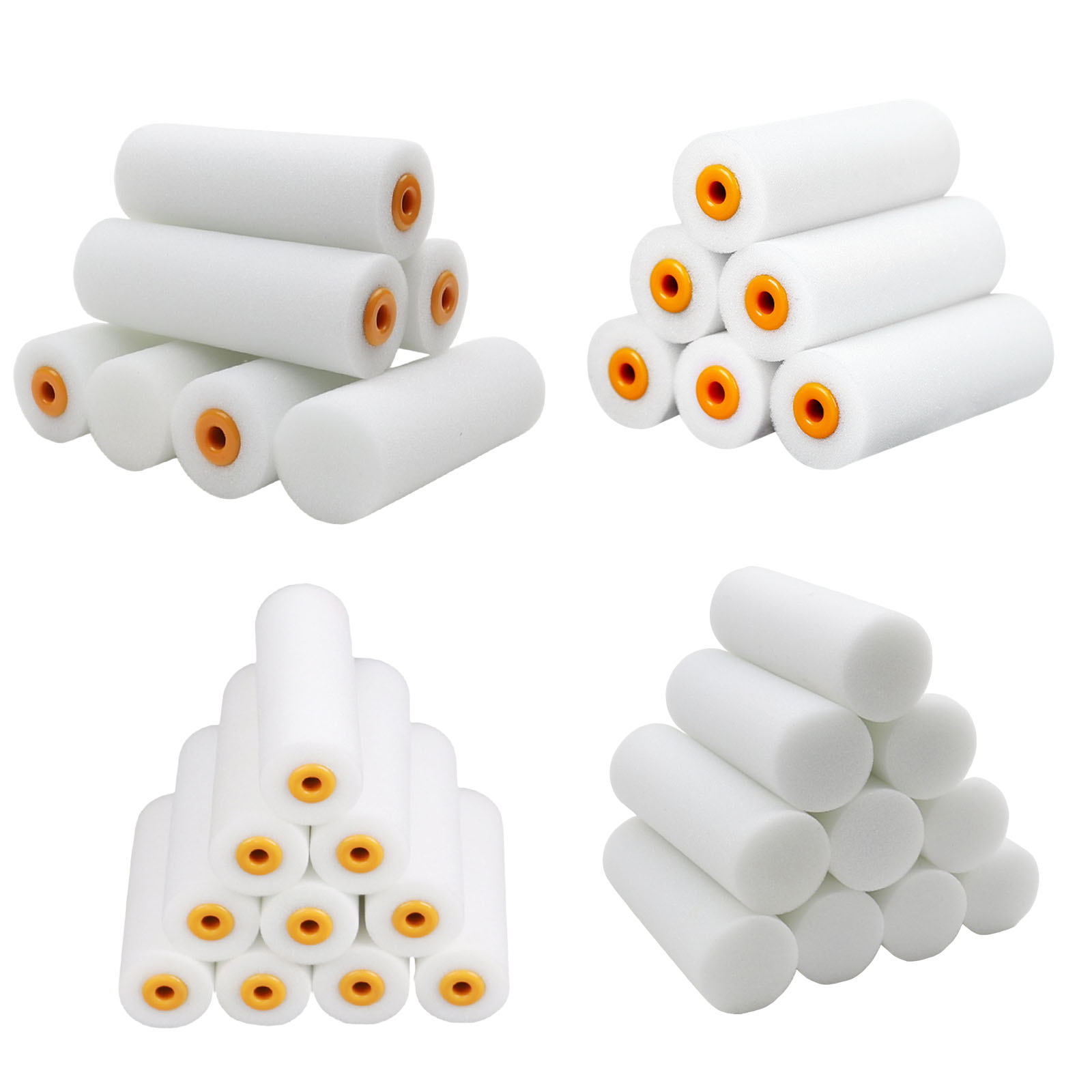 Foam Paint Roller 10 Pack 4 In - Foam Roller High Density 评论和价格