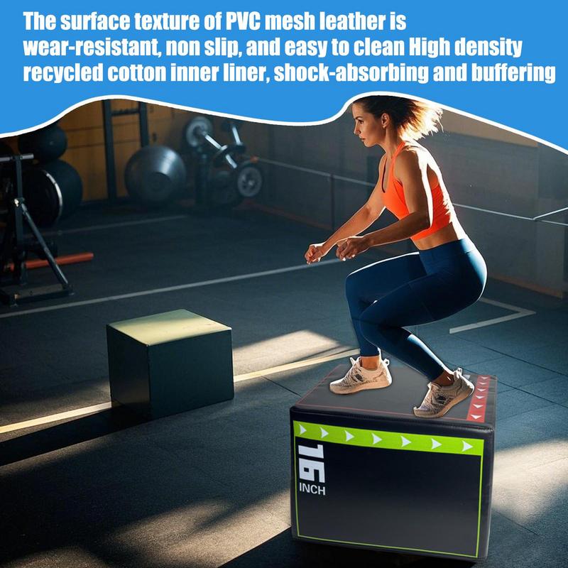Plyometric Jump Box Shockproof - Plyo Box Set 评论和价格