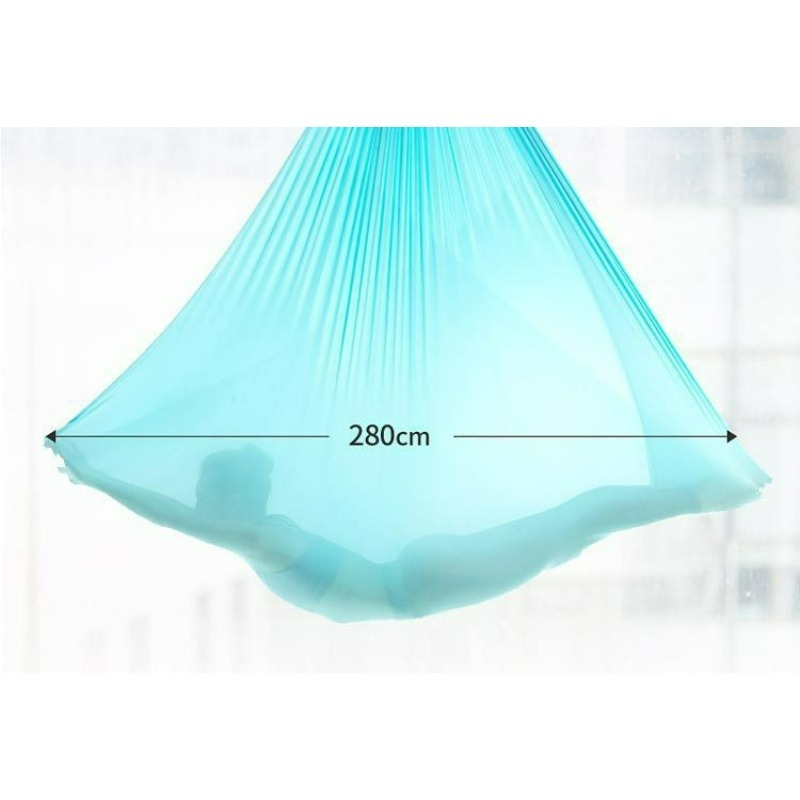 5 X 2.8 M Stretch Aerial Yoga  - Home Gym Set 评论和价格