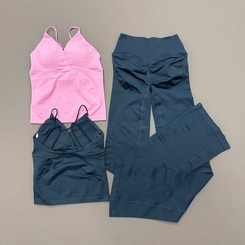 2Pcs Women Gym Set Vision Twis - Home Gym Set 评论和价格