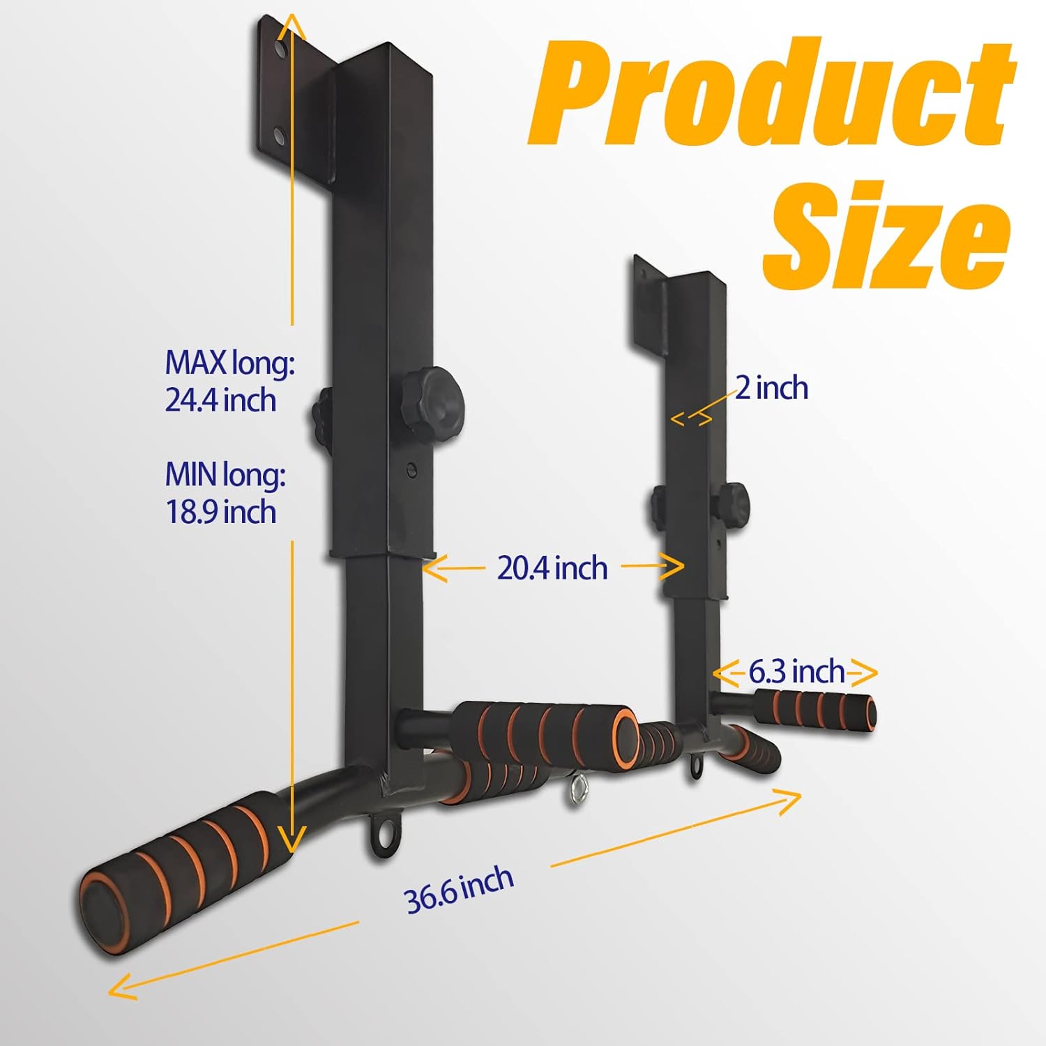 Multifunctional Dip Station Wa - Home Gym Wall 评论和价格
