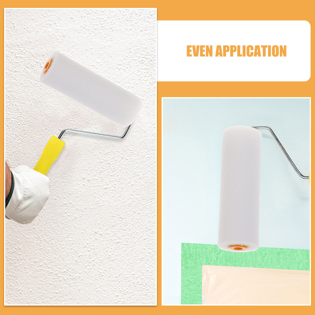 10Pcs Sponge Paint Roller Brus - Foam Roller High Density 评论和价格