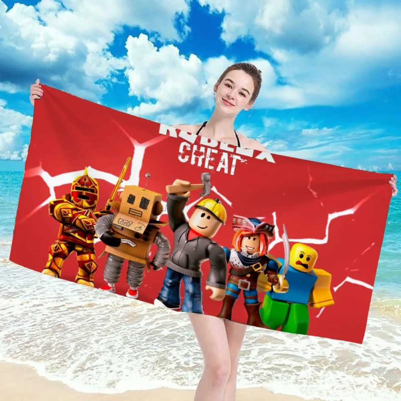 ROBLOXS Figure Bath Towels for - Sauna Home Gym 评论和价格