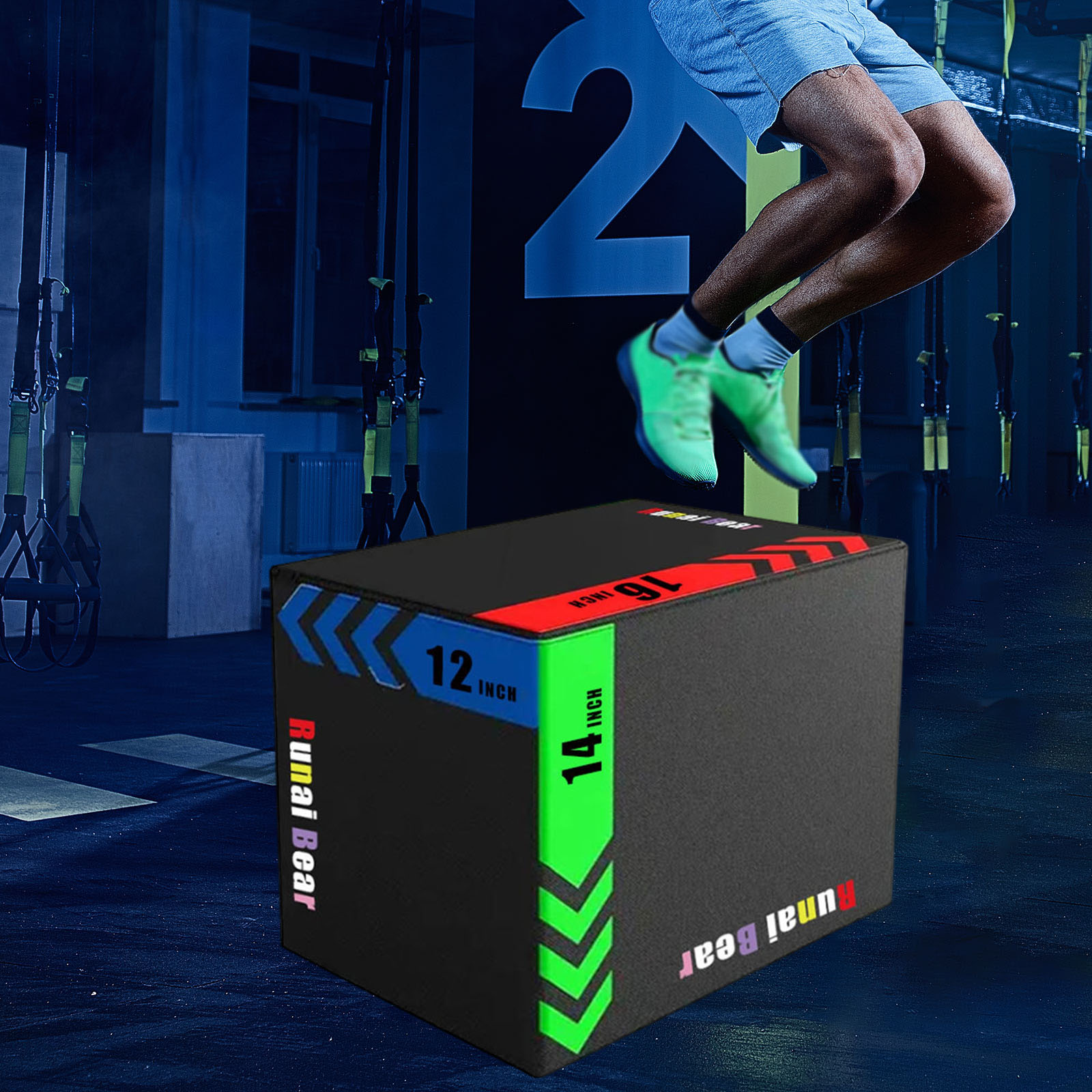 Plyo Jumping Exercise Box Port - Plyo Box Set 评论和价格