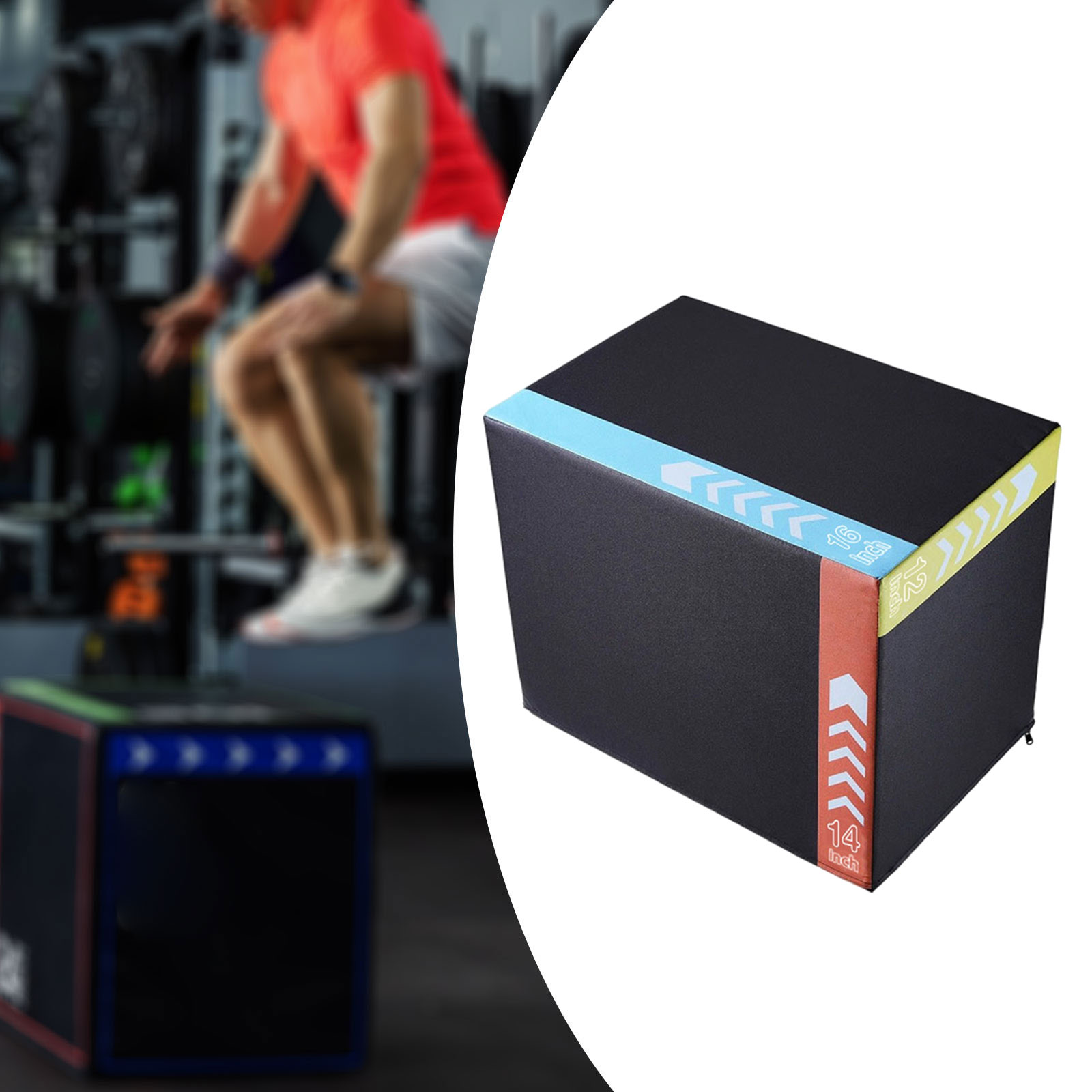 Plyo Jumping Exercise Box Port - Plyo Box Set 评论和价格