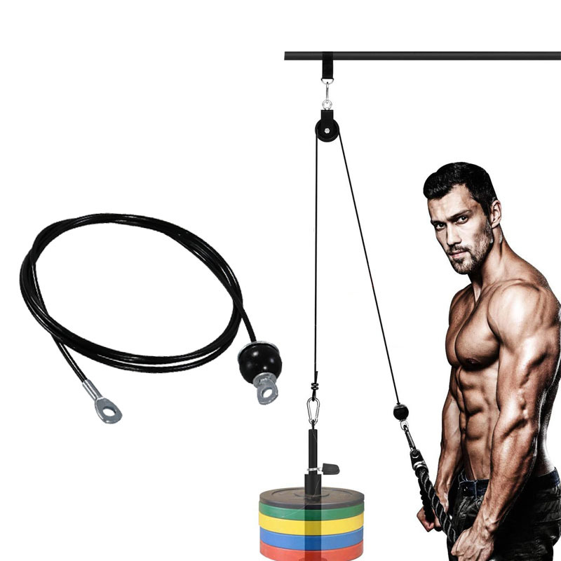 Heavy Duty Gym Cable Pulley Ma - Home Gym Lat Pulldown Machine 评论和价格