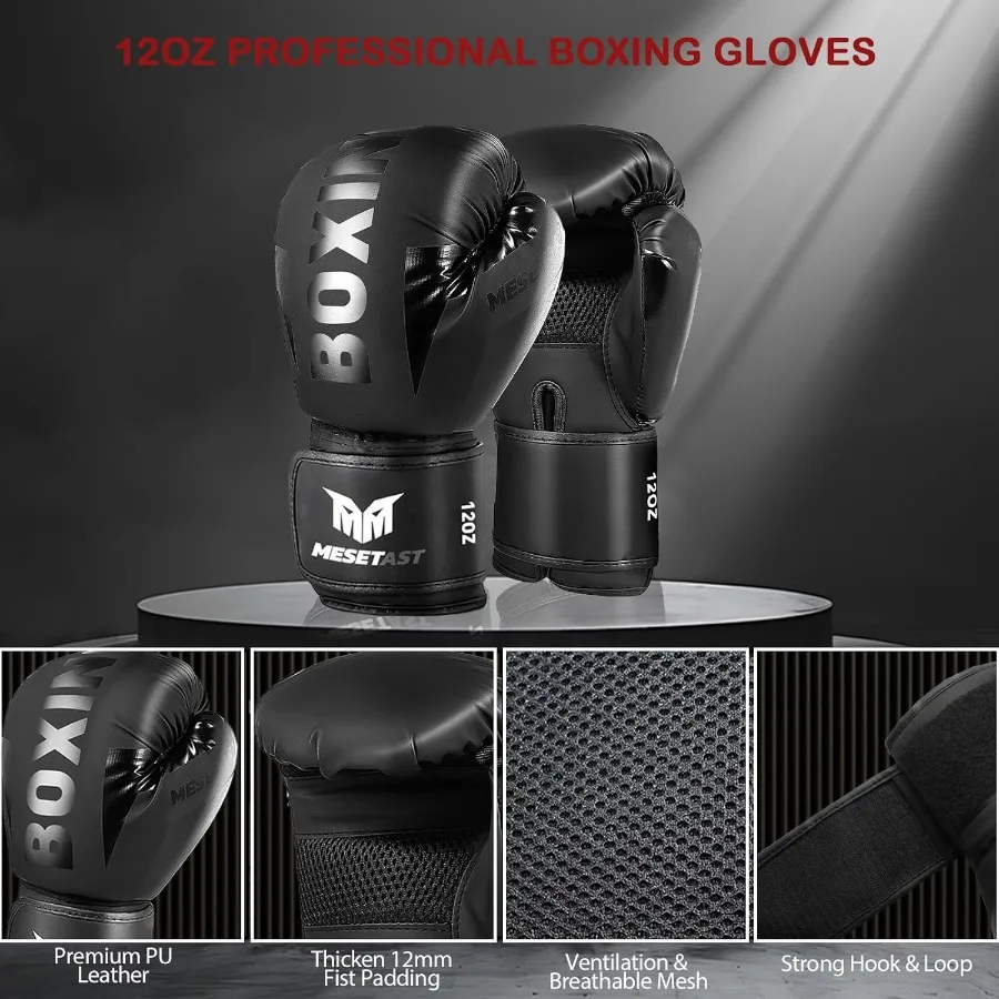 4ft Heavy Punching Bag Set for - Home Gym Mma 评论和价格
