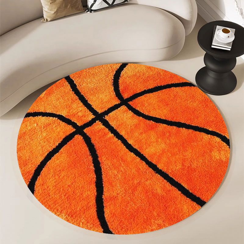 Basketball Pattern Round Rug F - Home Gym Mma 评论和价格