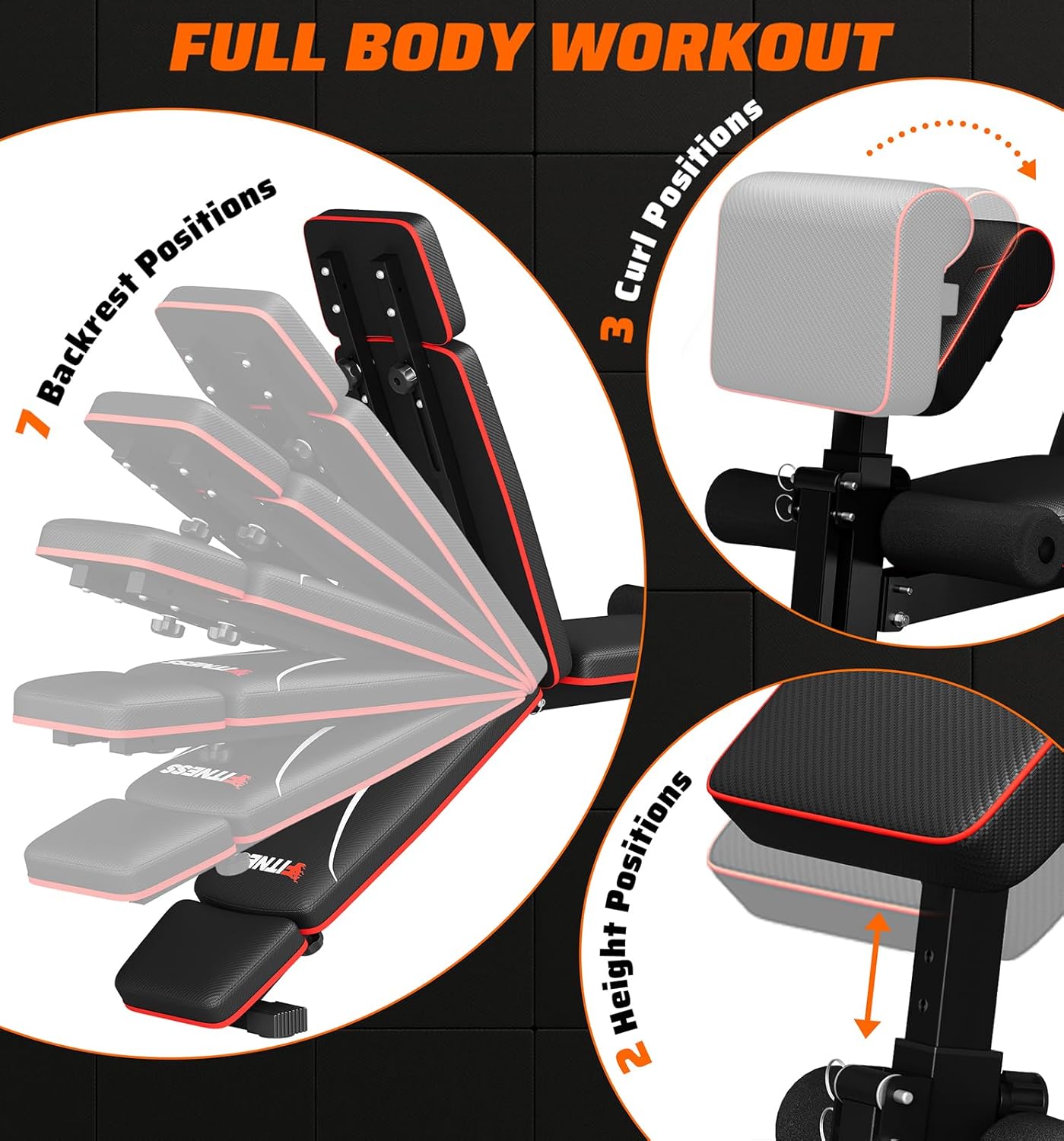 Home Gym Foldable Weight Bench - Home Gym Weight 评论和价格