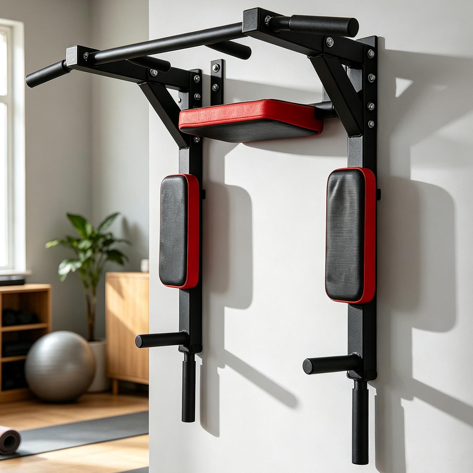 Wall-Mounted Pull-up Bar Fitne - Home Gym Wall 评论和价格